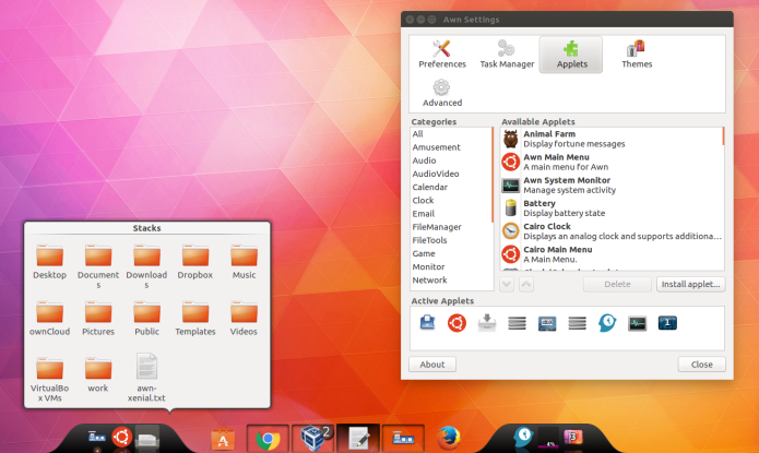 Dock lançador de aplicativos: como instalar a Avant Window Navigator no Ubuntu e seus derivados