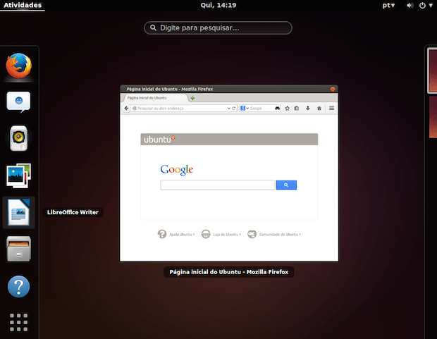 Não quero usar Unity, prefiro o Gnome Shell no Ubuntu