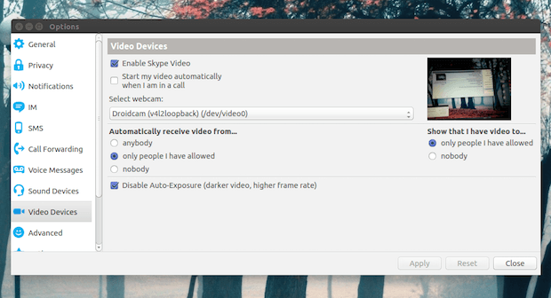 How to install DroidCam on Linux manually