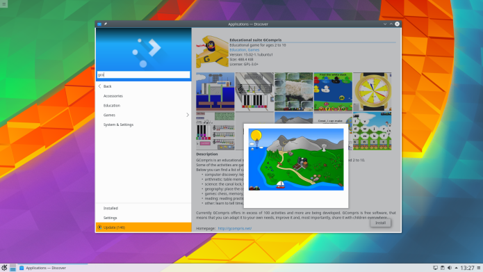 Como instalar o KDE Plasma 5.8 LTS no Ubuntu 16.04, 16.10