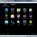 Android sendo executado no VirtualBox (Foto: Reprodução/VMLite)