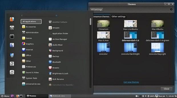 Installe o tema DeLorean-Dark no Ubuntu e derivados 5 deloreandark-3