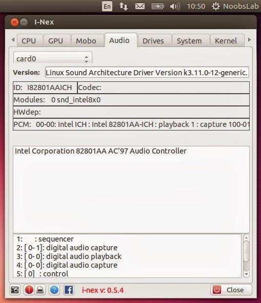 Instale a ferramenta de informações de hardware i-Nex no Ubuntu e derivados