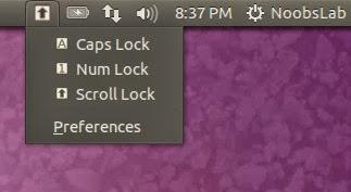 Instale o Keylocks Indicator no Ubuntu e derivados