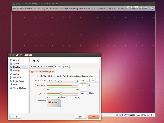 Lançado VirtualBox 4.3 com suporte a multi-touch e captura de vídeo 3 virtualbox-4.3-video-capture