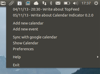 Como instalar o Indicador Google Calendar no Ubuntu