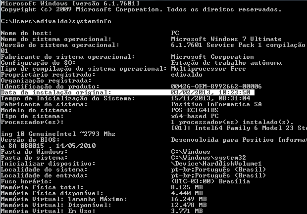 Descobrindo mais informações sobre o Windows 3 sys02