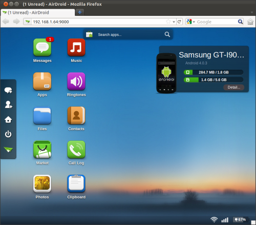 AirDroid-Ubuntu