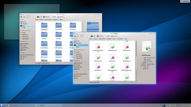Como instalar o KDE SC 4.12 no Ubuntu e seus derivados 3 KDE-4-12-dolphin