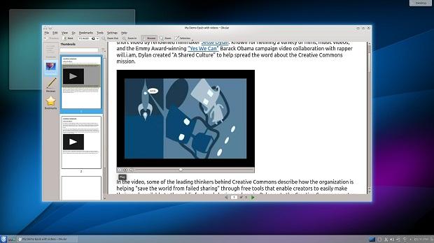 Como instalar o KDE SC 4.12 no Ubuntu e seus derivados 5 KDE-4-12-okular
