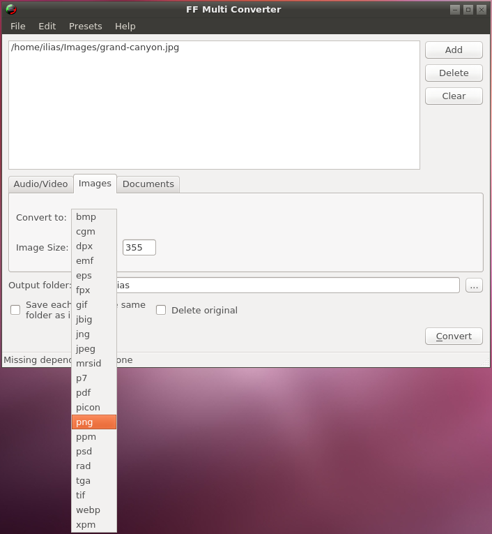 Lançado o FF Multi Converter 1.6.0 - Instale no Ubuntu e derivados 4 ff1.5.0-screen3
