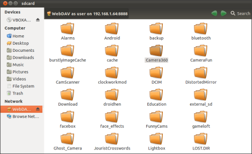 nautilus-davdrive-ubuntu-manage