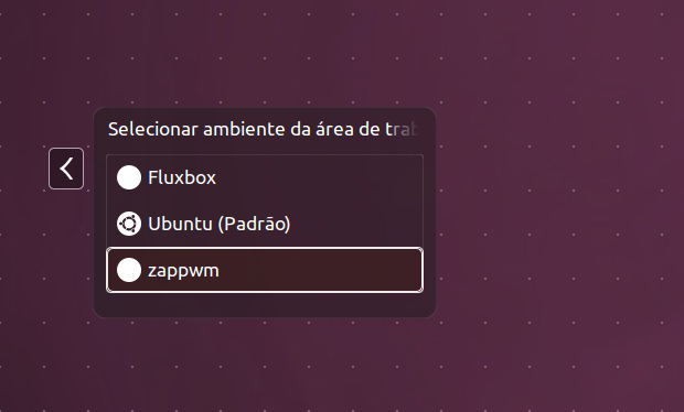Como instalar o desktop ZappWM no Ubuntu