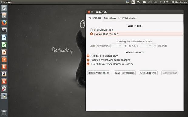 Alternador de papel de parede: instale o Slidewall no Ubuntu e derivados
