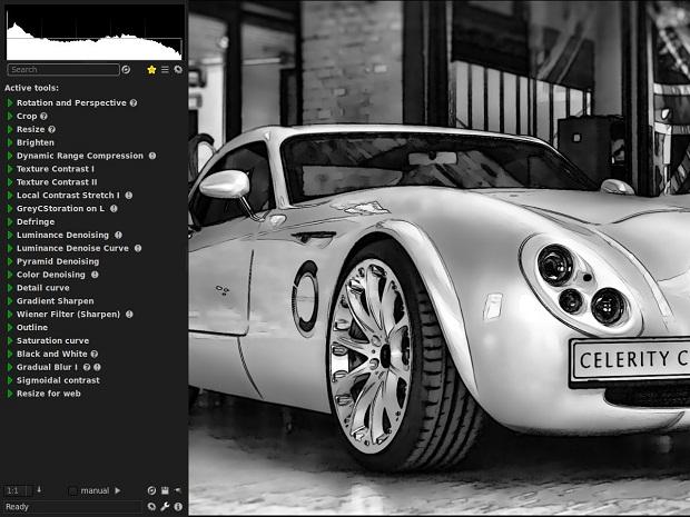 Processador de arquivos RAW:
