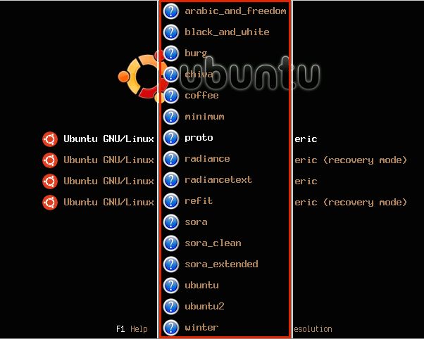 Burg no Ubuntu - Embeleze o menu de inicialização do sistema