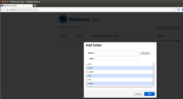 Crie seu próprio servidor caseiro de arquivos com BitTorrent Sync no Ubuntu