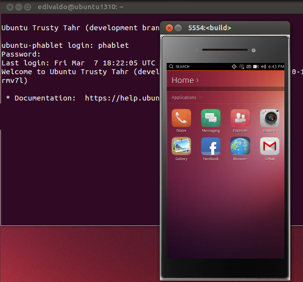 Ubuntu Touch Emulator