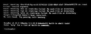 Como consertar um sistema Ubuntu que não inicializa por causa de atualizações quebradas