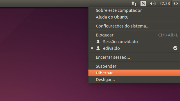 Como ativar a hibernação no Ubuntu