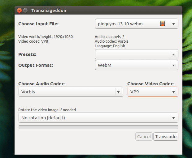Instalando o ripador de DVD Transmageddon no Ubuntu e derivados