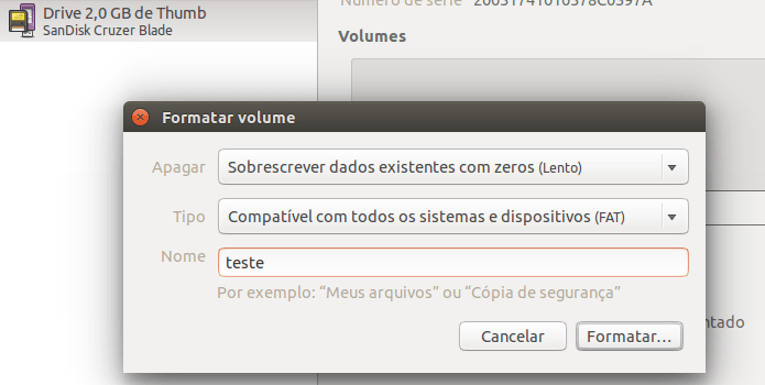 formatando