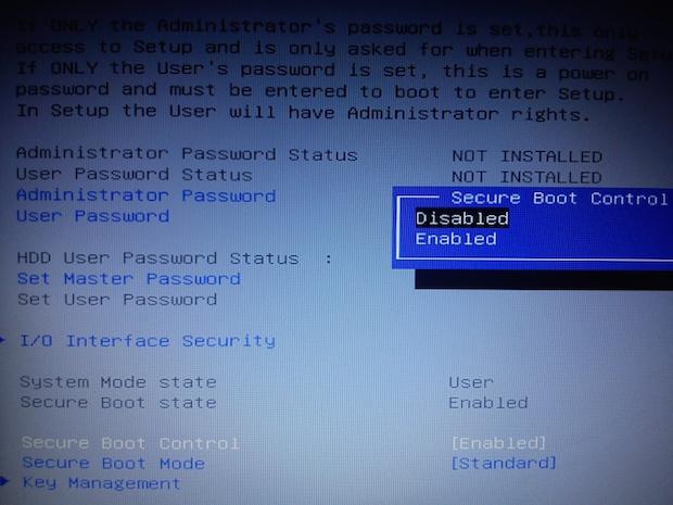 Secure-boot-enable