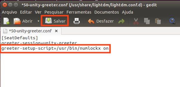 Como configurar o Ubuntu para iniciar com o Num Lock ativado