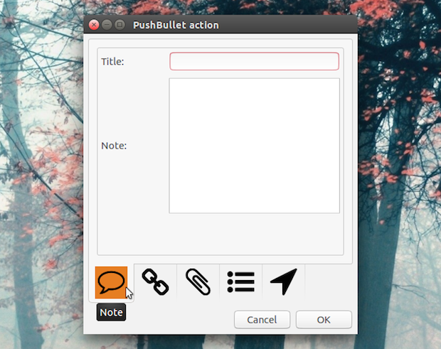 pushbullet-action