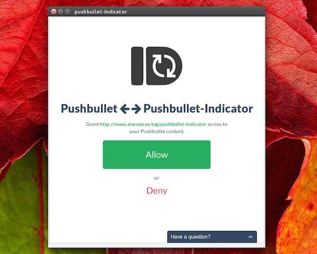 pushbullet-oauth