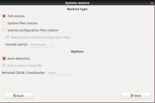 Ferramenta de backup: Instale Systemback no Ubuntu