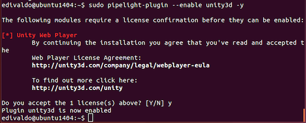 Como instalar o Unity Web Player no Ubuntu
