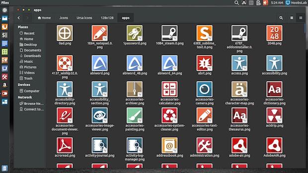 Instale os conjuntos de ícones Ardis e Ursa no Ubuntu Instale os conjuntos de ícones Ardis e Ursa no Ubuntu