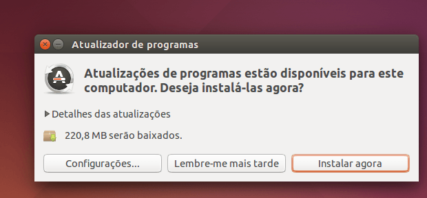 Configure o Ubuntu para alertar sobre atualizações com mais frequência