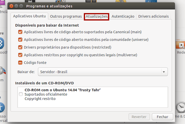 Como desativar as atualizações automáticas no Ubuntu