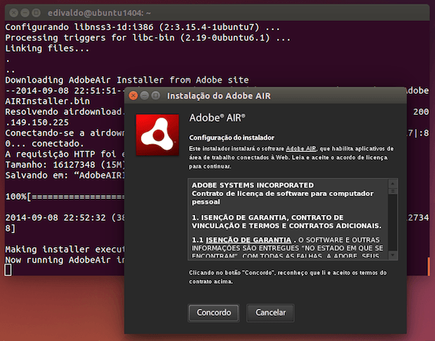 Como instalar o Adobe Air no Linux