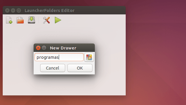 Como criar grupos personalizados no lançador do Unity