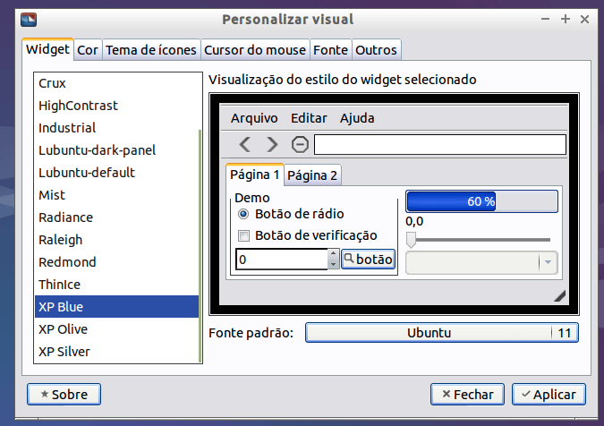 Como fazer o Lubuntu ficar parecido com o Windows XP