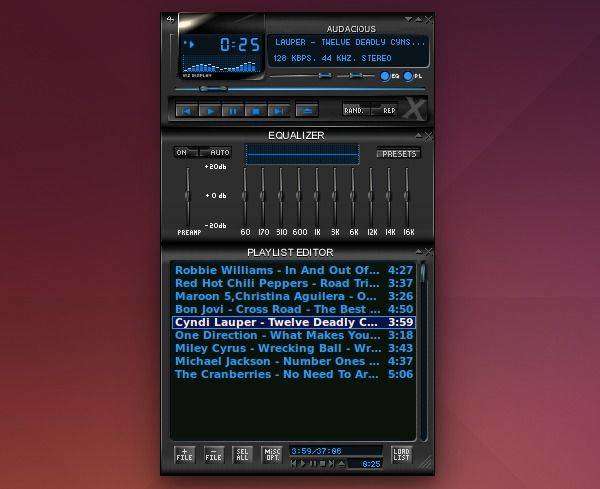 Lançado Audacious 3.5.2: instale-o no Ubuntu 14.04/14.10 3 audacious-winamp-skin