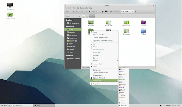 Como instalar o Folder Color no Ubuntu, Linux Mint e derivados