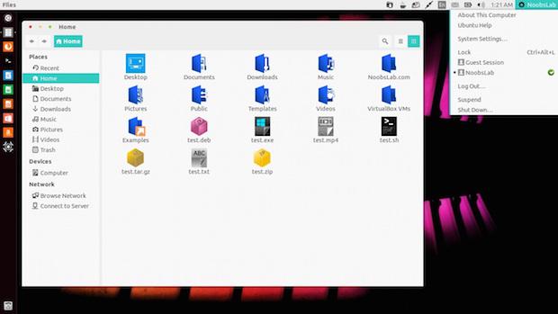 Instalando o pacote de ícones Sigma Metro no Ubuntu