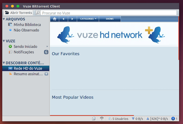 Como instalar o cliente BitTorrent Vuze no Linux manualmente