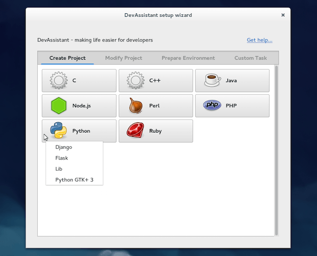 fedora21-dev-assistant