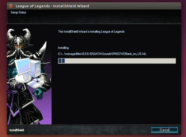 Como instalar o jogo League Of Legends usando o PlayOnLinux