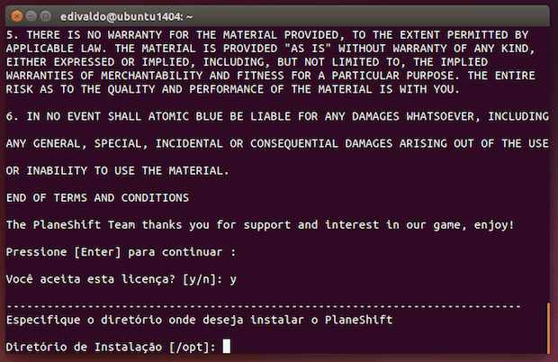 Como instalar o jogo PlaneShift no Linux