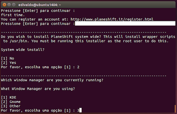 Como instalar o jogo PlaneShift no Linux