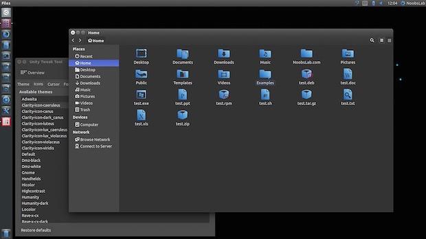 Instalando o conjunto de ícones Clarity no Ubuntu