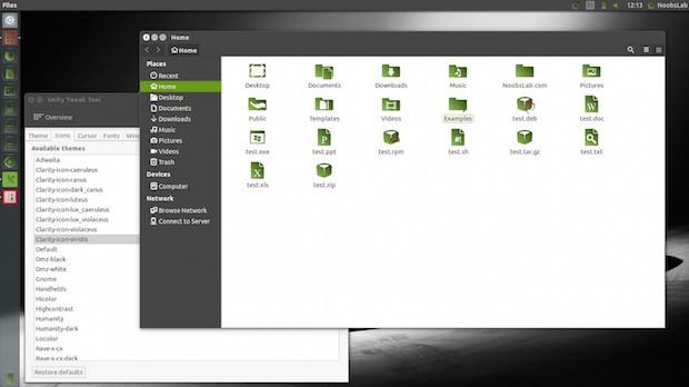 Instalando o conjunto de ícones Clarity no Ubuntu