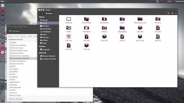 Instalando o conjunto de ícones Clarity no Ubuntu