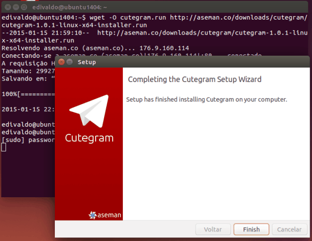 Instale a última versão do cliente alternativo Cutegram
